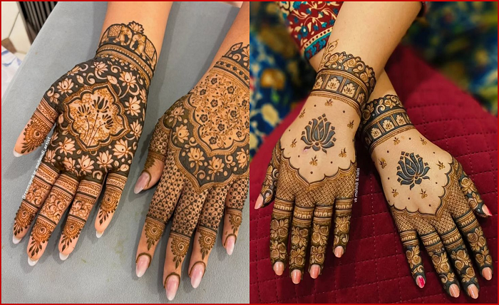 arabic instagram royal front hand mehndi design