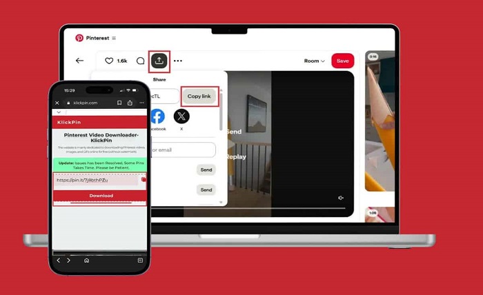 pinterest reel download