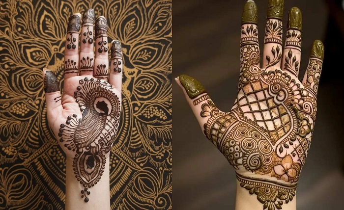 stylish instagram stylish royal front hand mehndi design