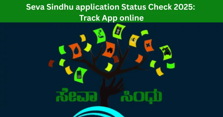 Seva Sindhu application Status Check 2025: Track App online