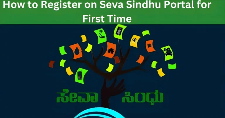 How to Register on Seva Sindhu Portal for First Time