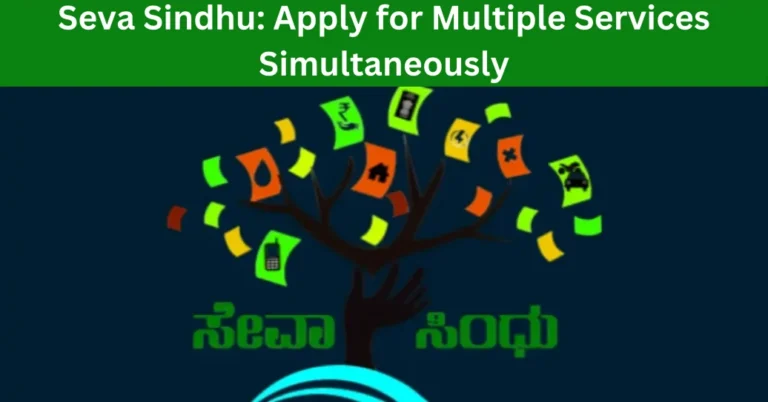 Seva Sindhu: Apply for Multiple Services Simultaneously